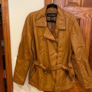 Ashley Stewart leather Jacket